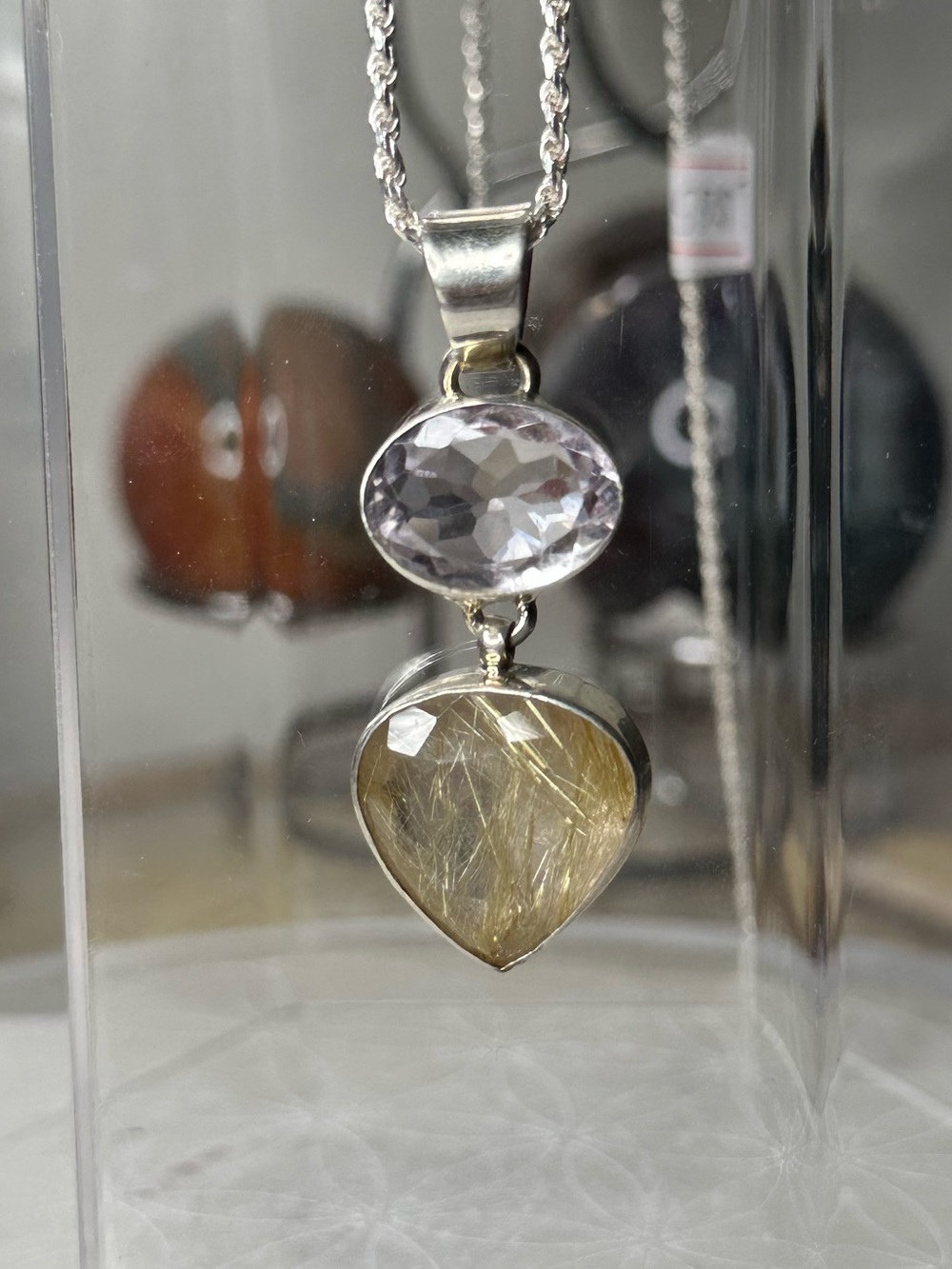 Golden Rutile Pendant - Picture 3 of 7